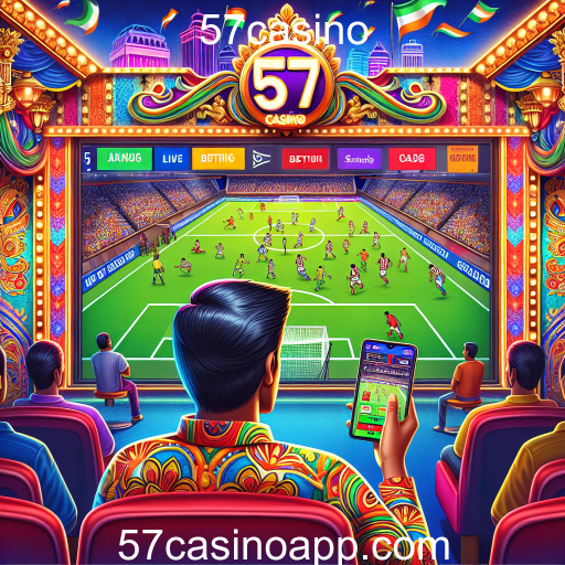 Descubra a Emoção das Apostas Ao Vivo no 57casino